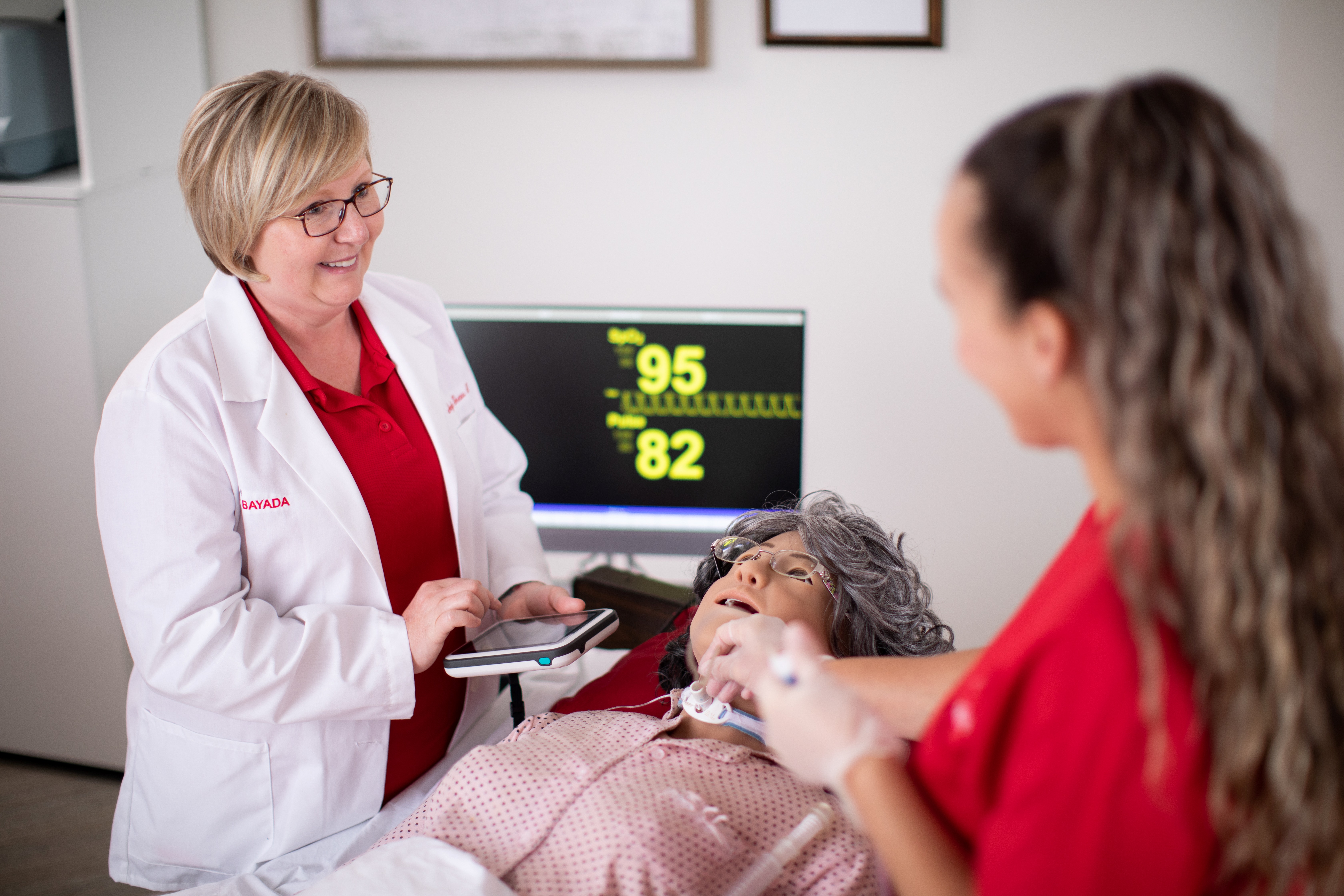 BAYADA Simlab Caregivers Angieshaw RN BSN CHSE Danacornwell BSN RN Photo03